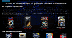 Desktop Screenshot of geo-political-simulator.com